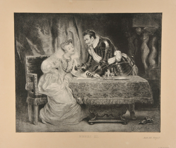 SCENE FROM HENRY III