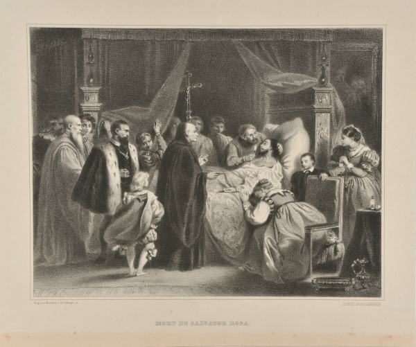 DEATH OF SALVATOR ROSA