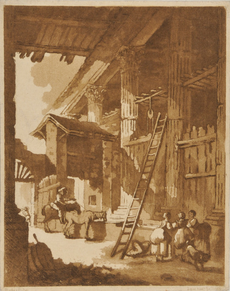 THE STABLE IN THE PALACE OF POPE JULIUS