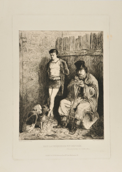 ...BUT THE PERMISSION WAS REFUSED (NEAR PARIS JULY 5, 1867)