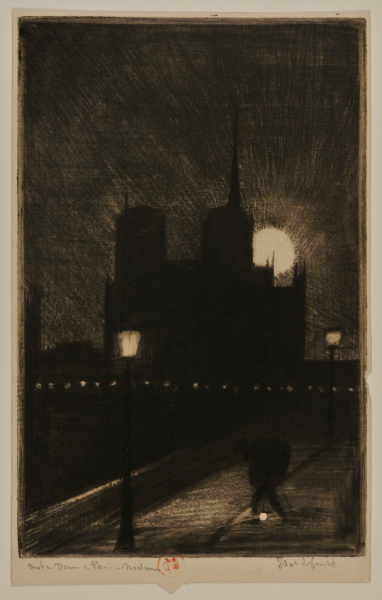 TWILIGHT, NOTRE DAME, PARIS