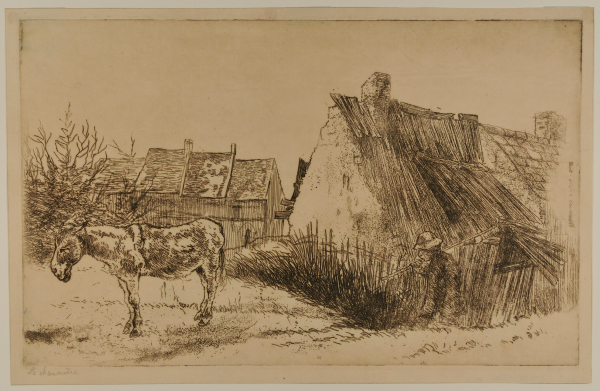 THE THATCHED COTTAGE, AUVERS-SUR-OISE