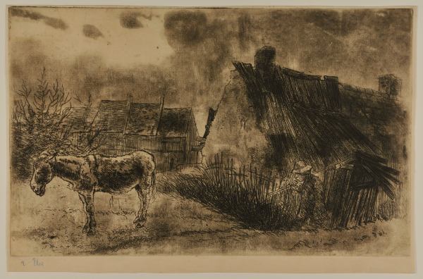 THE THATCHED COTTAGE, AUVERS-SUR-OISE