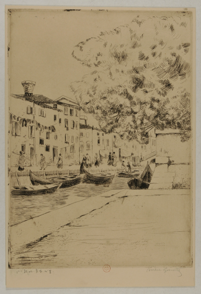 ENTRANCE TO THE PUBLIC GARDEN, VENICE