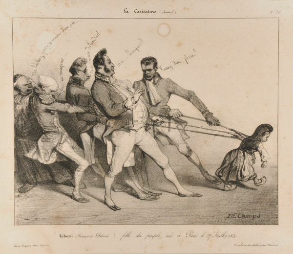 LIBERTÉ (FRANÇOISE DESIRÉE) FILLE DU PEUPLE, NÉE À PARIS LE 27 JUILLET 1830