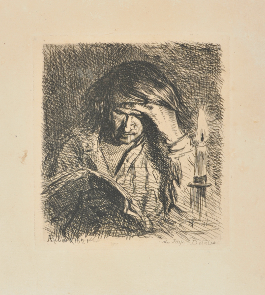 READER (CANDLELIGHT)