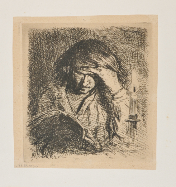 READER (CANDLELIGHT)