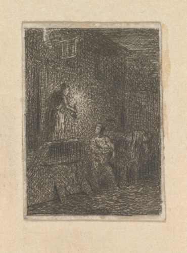 DOOR OF THE INN (CANDLELIGHT)