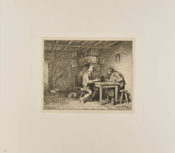 CARD PLAYERS: INTERIOR