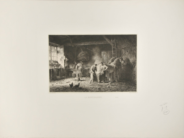 THE BLACKSMITH'S WORKSHOP