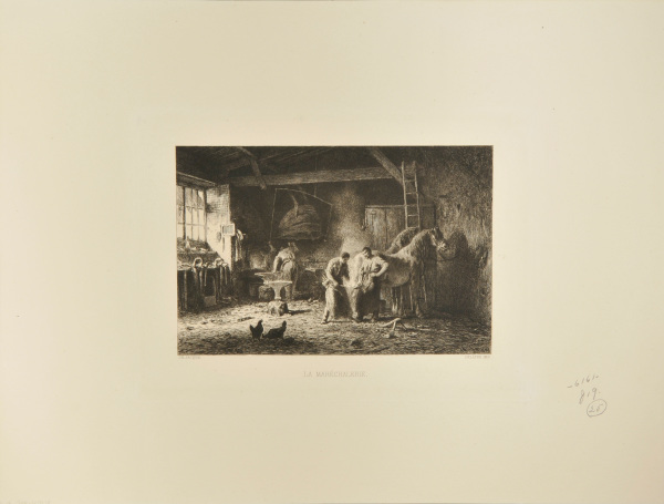 THE BLACKSMITH'S WORKSHOP