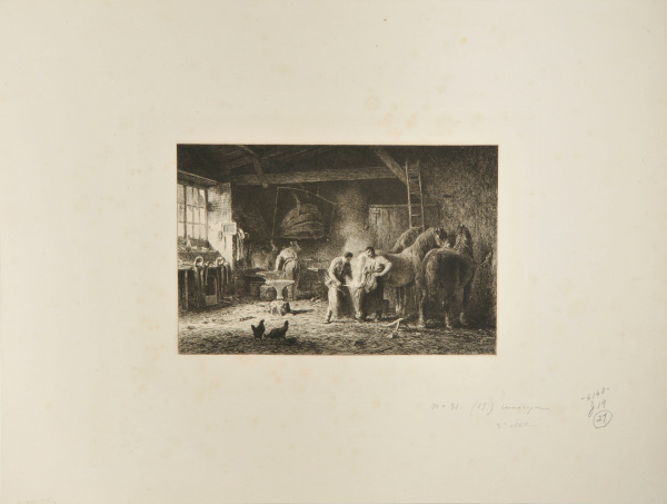 THE BLACKSMITH'S WORKSHOP