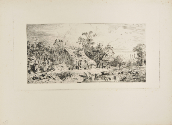 LANDSCAPE: THATCHED COTTAGES