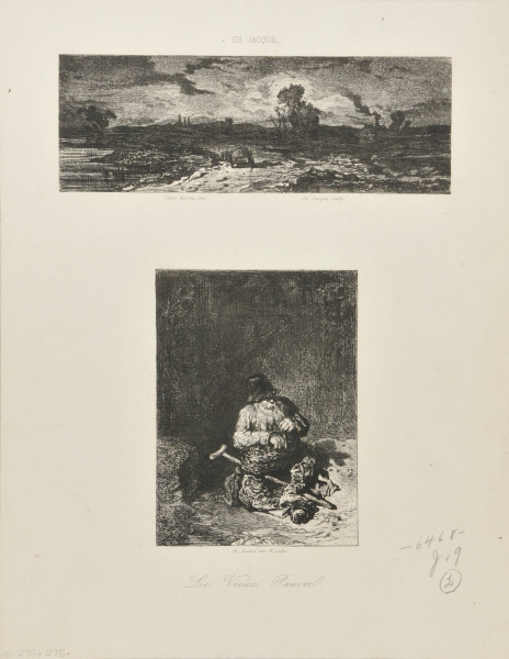 LANDSCAPE: TWILIGHT; THE OLD BEGGAR