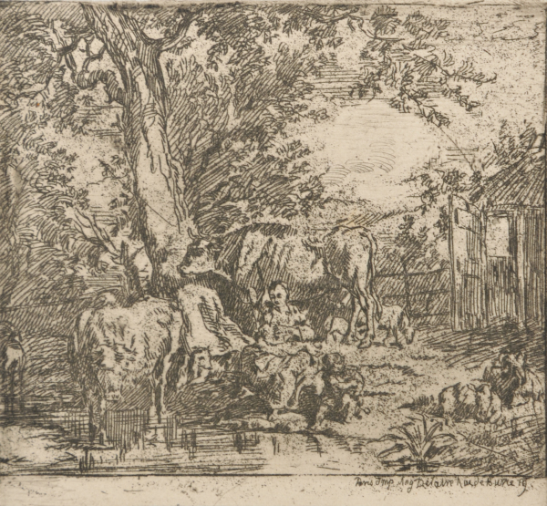 LANDSCAPE AND ANIMALS