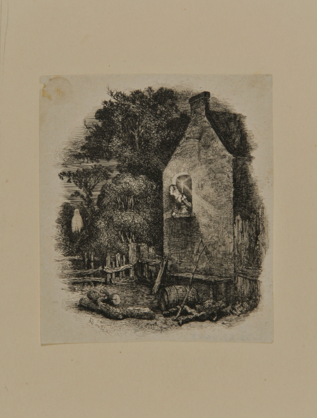 ROSEMONDE AT THE WINDOW