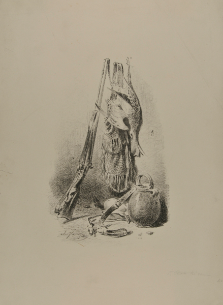 GUNS AND DEAD PHEASANT