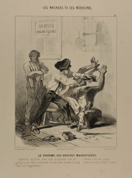 Le Système des brosses magnétiques