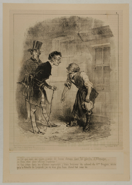 AS YOU CAN SEE, I HAD FINE HORSES IN THE GERMAN WARS...