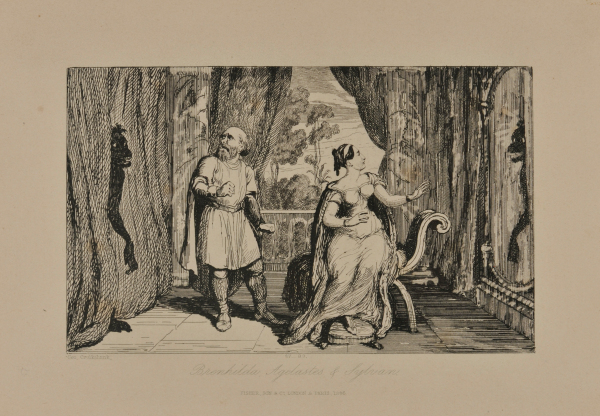 BRENHILDA, AGELASTES & SYLVAN