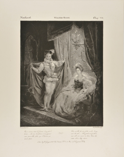 LEICESTER AND AMY ROBSART (FROM KENILWORTH, CHAPTER VII, BY SIR WALTER SCOTT)