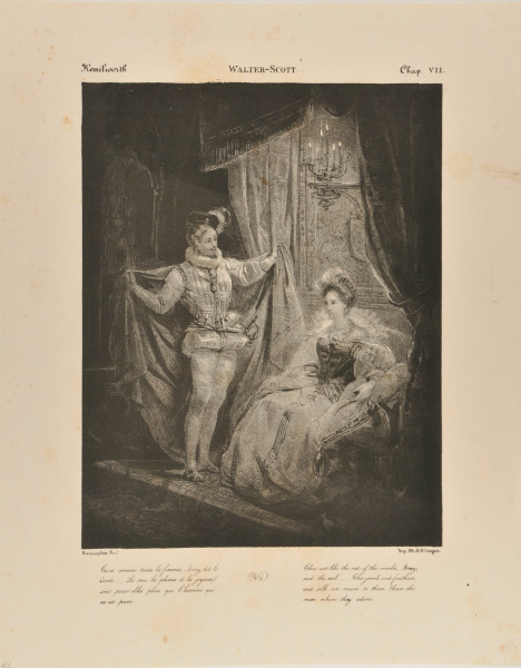 LEICESTER AND AMY ROBSART (FROM KENILWORTH, CHAPTER VII, BY SIR WALTER SCOTT)