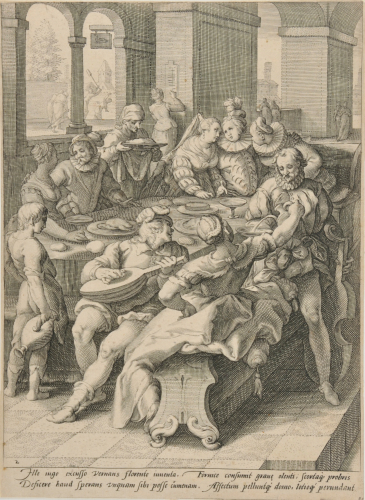 THE PRODIGAL SON WASTING HIS SUBSTANCE