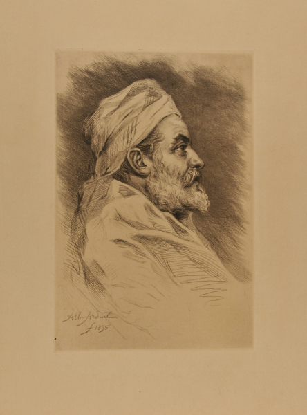 MUSLIM MAN IN PROFILE