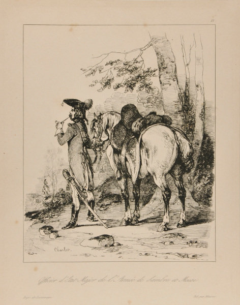 STAFF OFFICER OF THE ARMY OF SAMBRE-ET-MEUSE