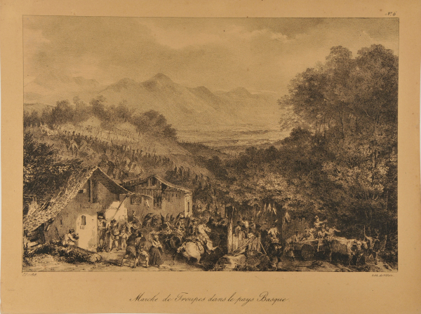 MARCH OF THE TROOPS IN BASQUE COUNTRY