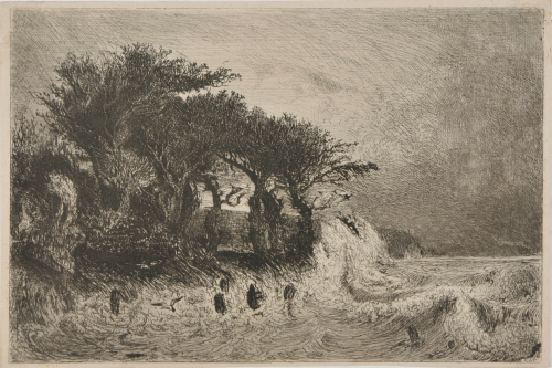 HIGH TIDE IN SPRING, AT HONFLEUR