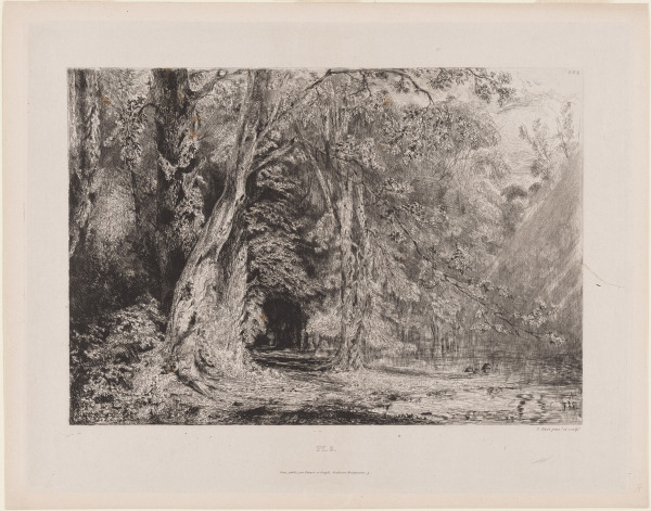 LANDSCAPE WITH TWO FIGURES