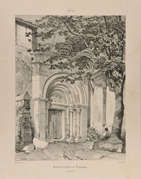 PORTAL OF THE CHURCH OF TOULOUGES