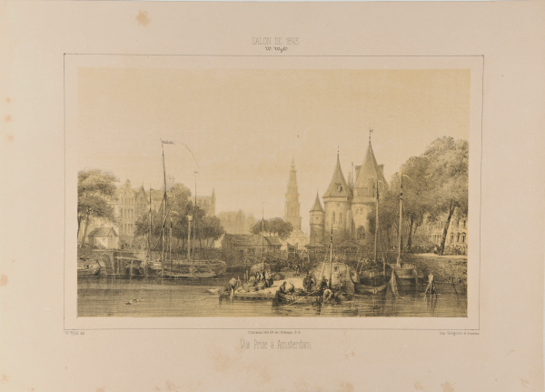 Vue Prise à Amsterdam
