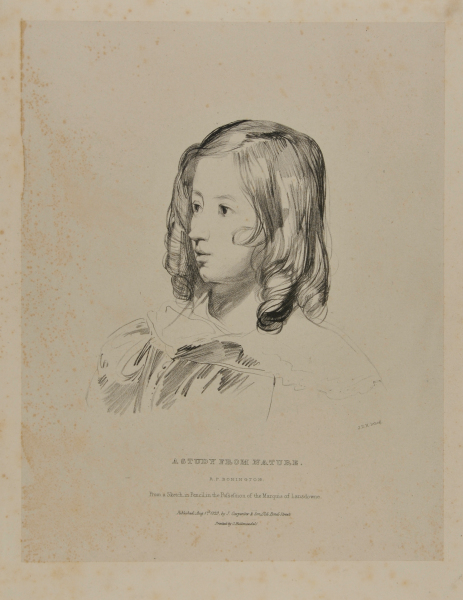 A Study from Nature (Head of a Girl)