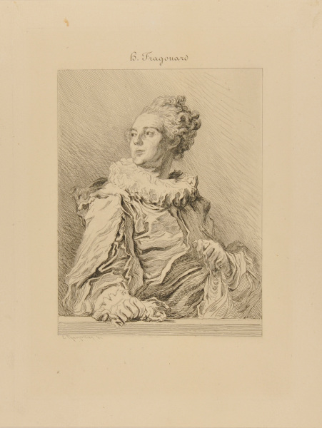 Portrait, said to be a Comedian