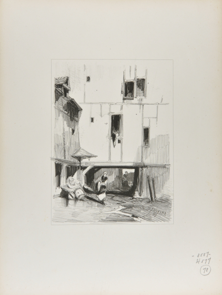 Passage sous une maison