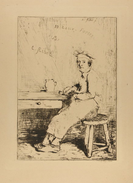Title plate from the series “Scènes culinaires”