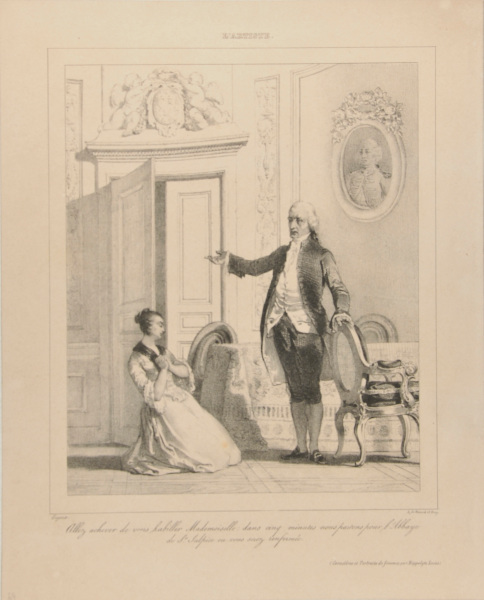 Allez achever de vous habiller Mademoiselle…