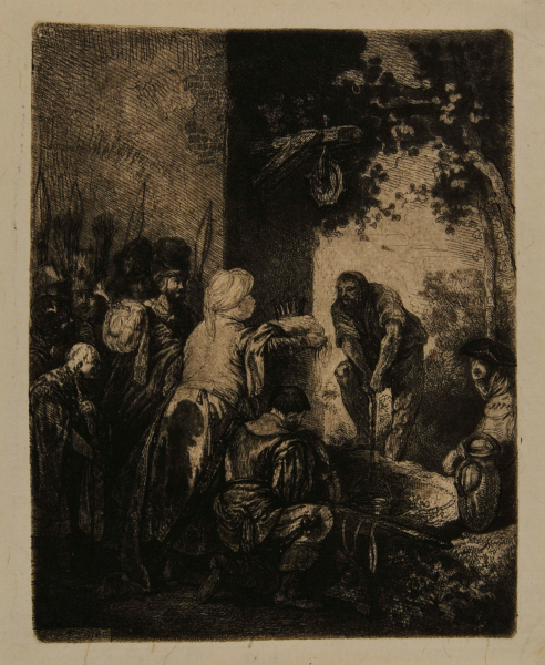 PRESENTATION OF THE CROWN TO THE WATER-DRAWER