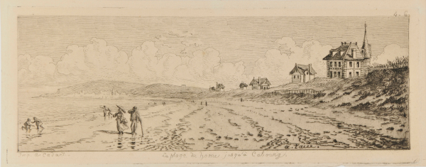 HOUSES NEAR THE BEACH, CABOURG