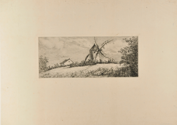 WINDMILL NEAR ARGENTEUIL, MARCH 1875