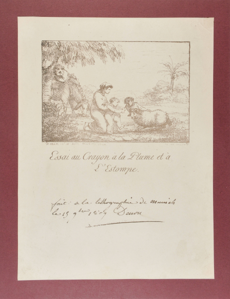 Essai au Crayon, à la Plume et à l'Estompe