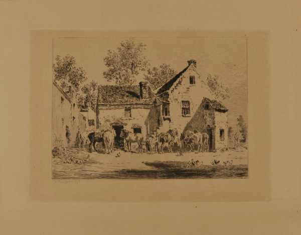 THE BLACKSMITH'S SHOP