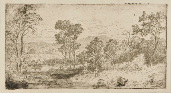 LANDSCAPE WITH FISHERMEN