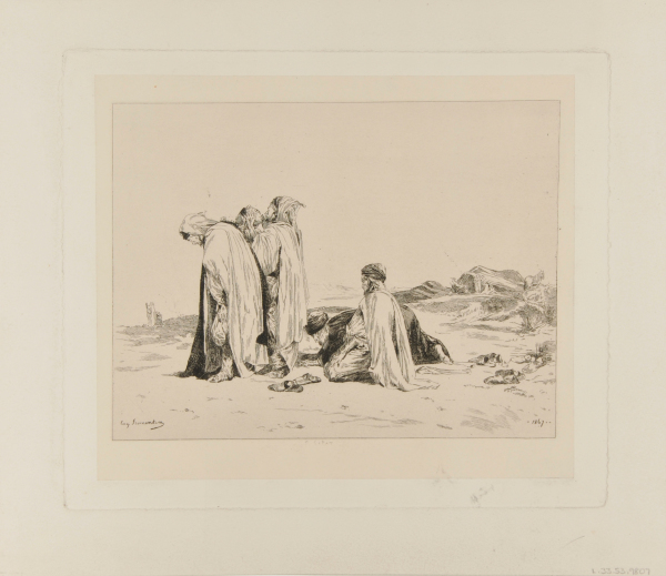 THE MORNING PRAYER IN THE DESERT