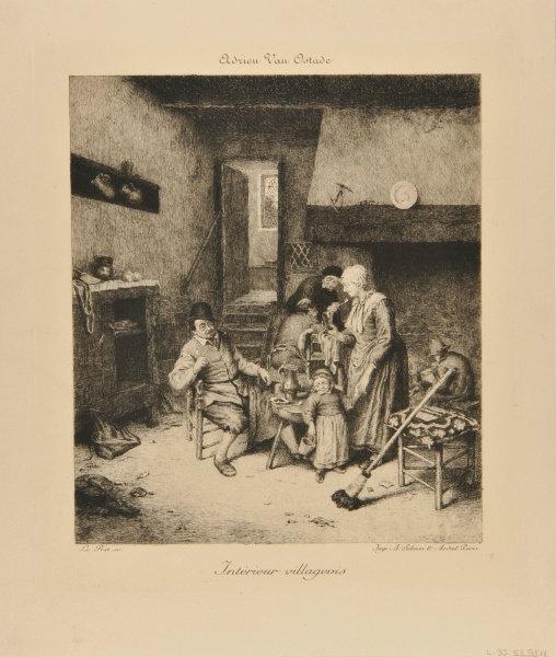 Intérieur villageois