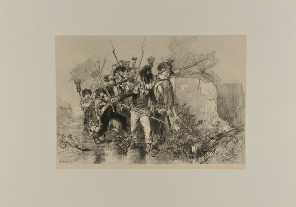 SECOND EPISODE OF THE BOAR HUNT BY THE NATIONAL GUARD OF ST. H...."WATCH OUT! THERE HE IS!!"