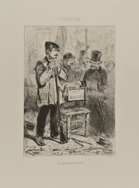 THE COLLECTION BOX FOR THE WOUNDED