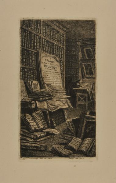 CARD FOR SALMON LIBRAIRIE DES BEAUX-ARTS